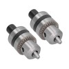 2 Set Heavy Duty Drill Chuck 3 Claw Aluminum Alloy