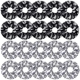 WILLBOND 20 Piezas Coleteros para Pelo Satén de Seda Scrunchies Cabello Deportivos Elásticos Accesorios de Pelo para Mujeres Jugadoras (Voleibol)