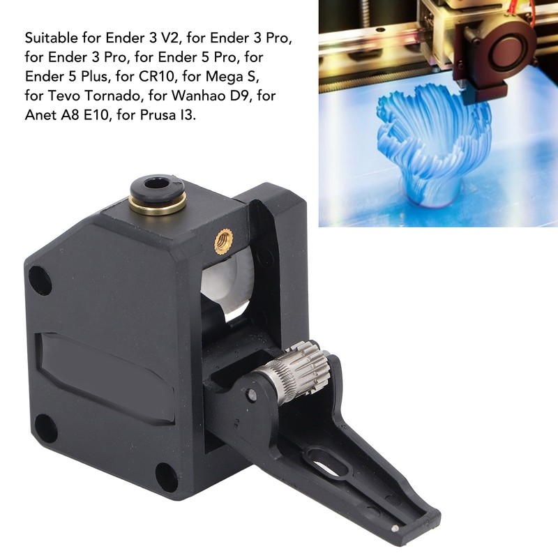 Dual Drive Extruder 3:1 Gearing Ratio CNC Machined Fastening Spring