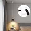 Zevnico 3 Pack Swag Hooks for Ceiling Lights, White Pendant