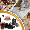 Bemece Digital Coffee Scales with Timer,0.1g/3KG High Precision Kitchen Scale