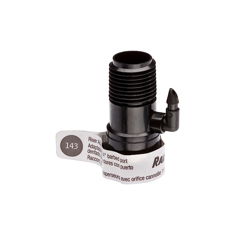 Rain Bird RISMAN1S Drip Irrigation Riser Adapter Drip and Sprinkler