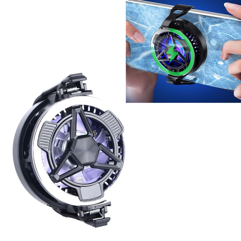 Magnetic Cell Phone Cooler Adjustable Temperature Portable Lightweight Phone Cooling