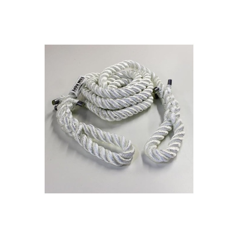 Nylon Tow Rope with Loop Ends - 1 inch diameter