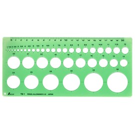 sinwa測定 Template Circle Ruler In 66004 