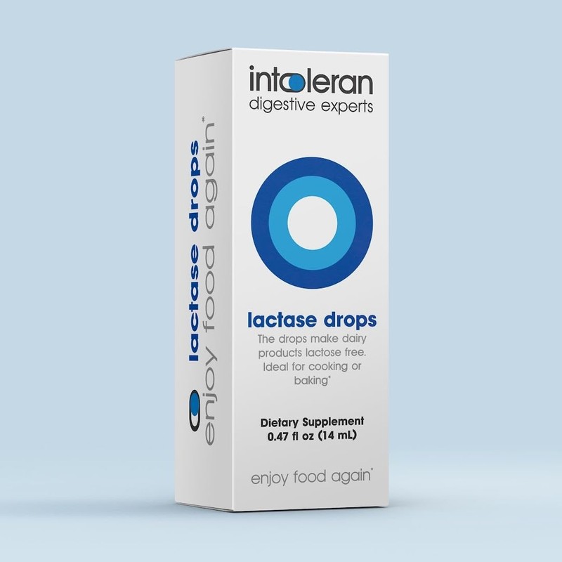 Intoleran Lactase Digestive Enzyme Drops - 0.47 FL Oz (14ml)
