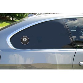 U.S. Custom Stickers Magic 8 Ball Sticker Pack 8 Inch (2 Pack)