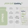 Wellthy Vegan Protein Powder - 25g Plant Based Protein, Gluten-Free
