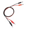 Banana Plug Clip Test Cable for Adjustable DC Power Supply,
