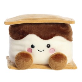 Aurora® Adorable Palm Pals™ Party Sized™ Toastee S'More™ Stuffed Animal - Fun Collectible Plush for Kids and Adult Collectors - Perfect for Decorating Rooms and Birthday Gifts - Multicolor 8 Inches