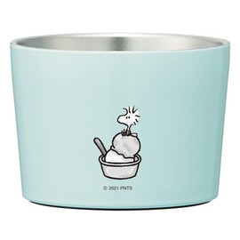 Skater STIC1-A Stainless Steel Vacuum Ice Cream Cup, 4.2 fl oz (120 ml), Snoopy, Peanuts