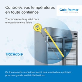 Traceable Shock/Water-Keep-from-happeningant Thermometer; ±1.0°C Accuracy (-20 to 100°C)