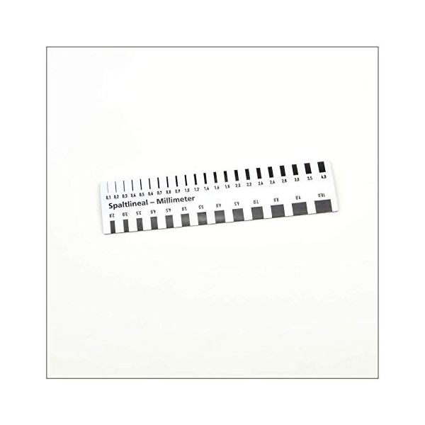 Magnetic Splitting Ruler for Experts, Automotive Appraisers, Presentations 145 x