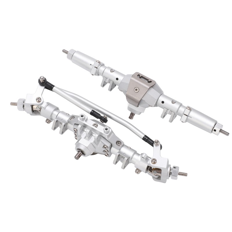 RC Front Rear Axles Complete Set Metal Assembly Kit Axle
