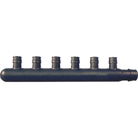 CONBRACO EPXM6PT 6 Port Closed Manifold, 3/4" x 1/2"