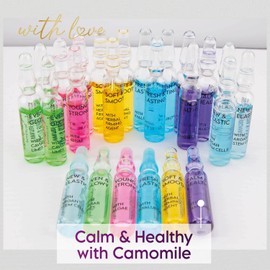 Hallingers Calm & Healthy - 1 Beauty Ampoule - Maxl Hallinger Fragrance Studio Ampoule with High-Quality Serum (Box) - Easter Gifts Easter Basket Easter Eggs & Easter Decoration Birthday