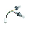 EL EastLane Tail Light Socket Wire Harness with Light Bulb