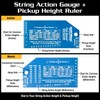 MusicNomad Precision Fret Rocker+ with String Action Gauge and Pickup