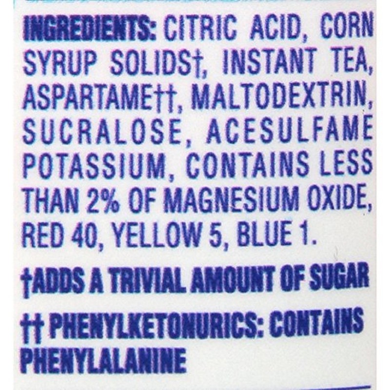 Crystal Light Sweet Tea Drink Mix (12 quart=6 packets) NEW