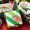 VEYLIN Christmas Paper Tags, 100 Xmas Kraft Paper Name Hanging