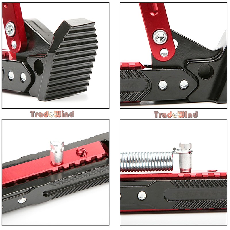 TradeWind Bike Side Stand Maintenance Stand Kickstand Height Adjustable Aluminum