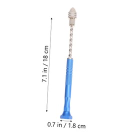 Gatuida Pin Vise Hand Drill Jewelry Drills Vise Head for DIY Projects Set