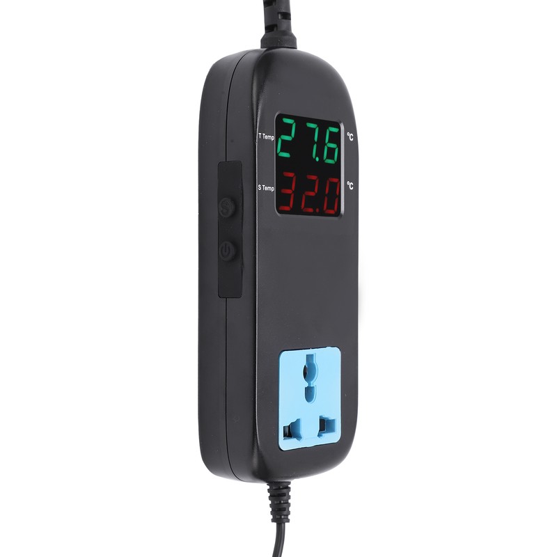 Digital Display Thermostat Intelligent Electronic Temperature Controller Regulator AC ~
