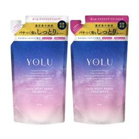 YOLU Yol | Shampoo Treatment Set, Refill [Calm Night Repair] Nighttime Beauty, Hair Care, Conditioner, Men's, Women's