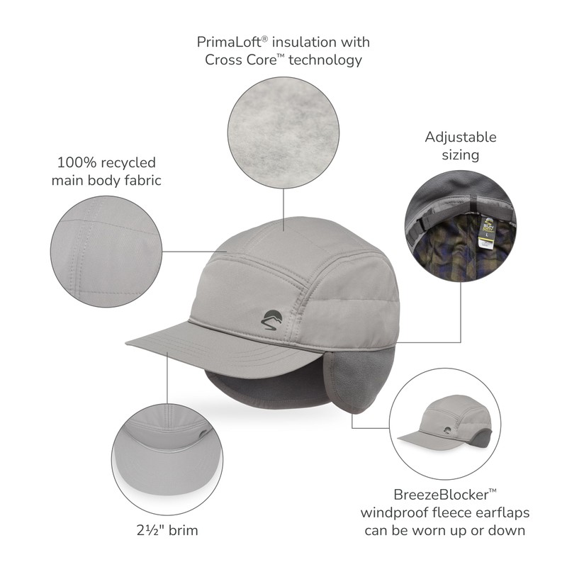 Sunday Afternoons Alpine Tundra Cap, Black, Medium