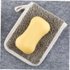 Healvian Mens Body Scrubber 4pcs Soap Pouch Exfoliating Body Scrub