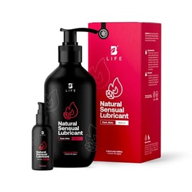 Lubricante ntimo a Base de Agua 800 ml  Gel Ertico para Hombres y Mujeres  Lubricante ntimo Sin Aromas. Natural Sensual Lubricant. B Life.            