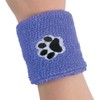 Fun Express Paw Print Wrist Bands - 12 Pieces -
