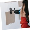 STOBAZA 10Pcs Heavy Duty Wall Shelf Hooks Pegboard Hook Brackets
