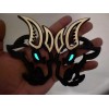 Badge Addictz Goat Emblem Badges Glow In The Dark Eyes