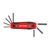 CRAFTSMAN Hex Key Set, SAE, Folding Locking 8 Piece (CMHT26025)
