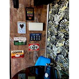 DiiliHiiri Car Mechanics Poster – 30 x 20 cm Badge for Rough Guys | Retro Poster Decoration Classic Cave Man | Route 66 Route 66 Automobiles (2635-316)