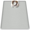Silicone Cat Litter Box Mat 32"x 22" Extra Large Cat
