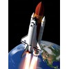 JXAVAXDE Launch Space Shuttle Diamond Painting Kits for Adult, Airplane