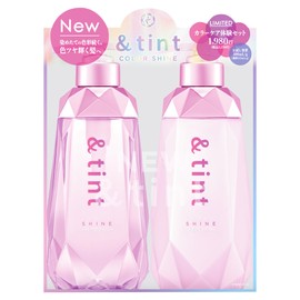 &tint Color Shine Color Care Experience Pair Set, Shampoo 10.1 fl oz (300 ml) / Treatment 10.6 oz (300 g)