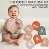 Beautiful Baby Monthly Milestone Cards - The Perfect Cards for