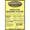 Golden Flavor Sesame Sticks - Unsalted - 3 pounds total