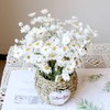 Dried Daisy Flowers Bouquet, 250+ Dry White Flowers, Artificial Sunflowers,