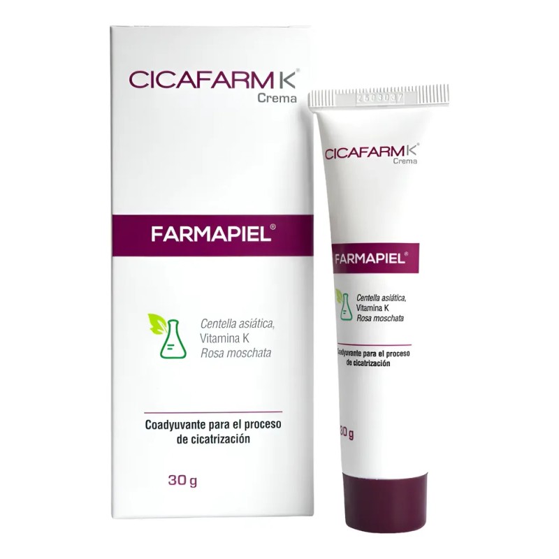 Crema Cicatrizante Heridas Recientes Cicafarm K 30g Centella