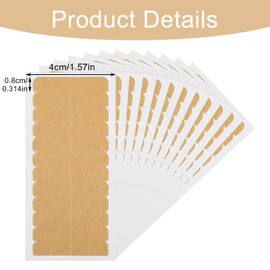 Pack of 360 Tape Glue Extensions Wigs Hair Extension Tape Double-Sided Tape Skin Colour Glue Replacement Waterproof Lace Hair Band for Hair Extensions Wig Tape