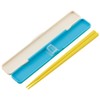 Skater ABC3AG-A Moomin Colorful Chopsticks and Case Set, 7.1 inches