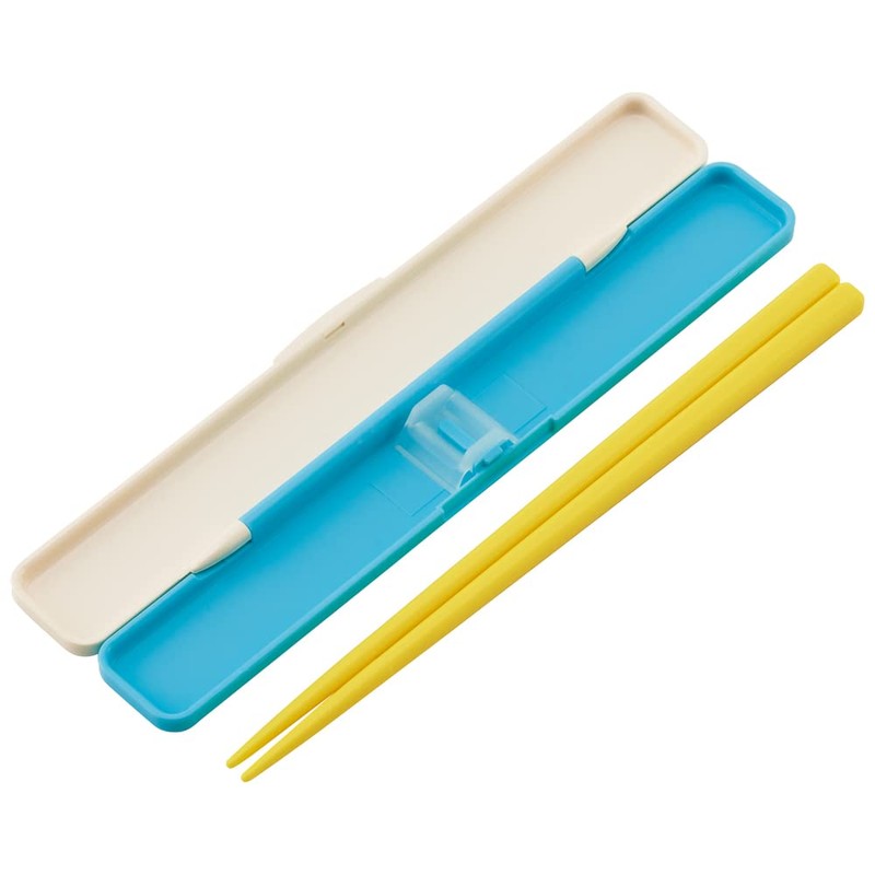 Skater ABC3AG-A Moomin Colorful Chopsticks and Case Set, 7.1 inches
