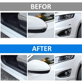 ETOPARS Car Door Sill Trim Protector 5cm x 5m Transparent Car Door Edge Guard Protector Tape Clear Wrap Film Bumper Sticker Strip Anti Scratches Protective