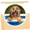 Totority Outdoor Round Pool Cover Multi Function Bath Protector for