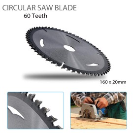 Circular Saw Blades Saw Blade Hand Circular Saw Universal Saw Blade HM 160 x 20 mm 60 Teeth