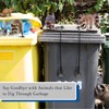 tofeer Wheelie Bin Stopper, Bear Proof Wheelie Bin Lock Wire